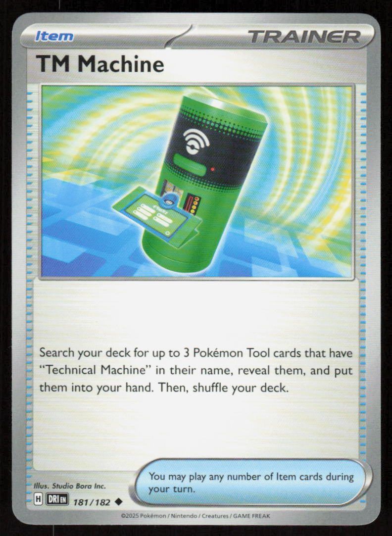 TM Machine Uncommon SV10: Destined Rivals 181/182 NM