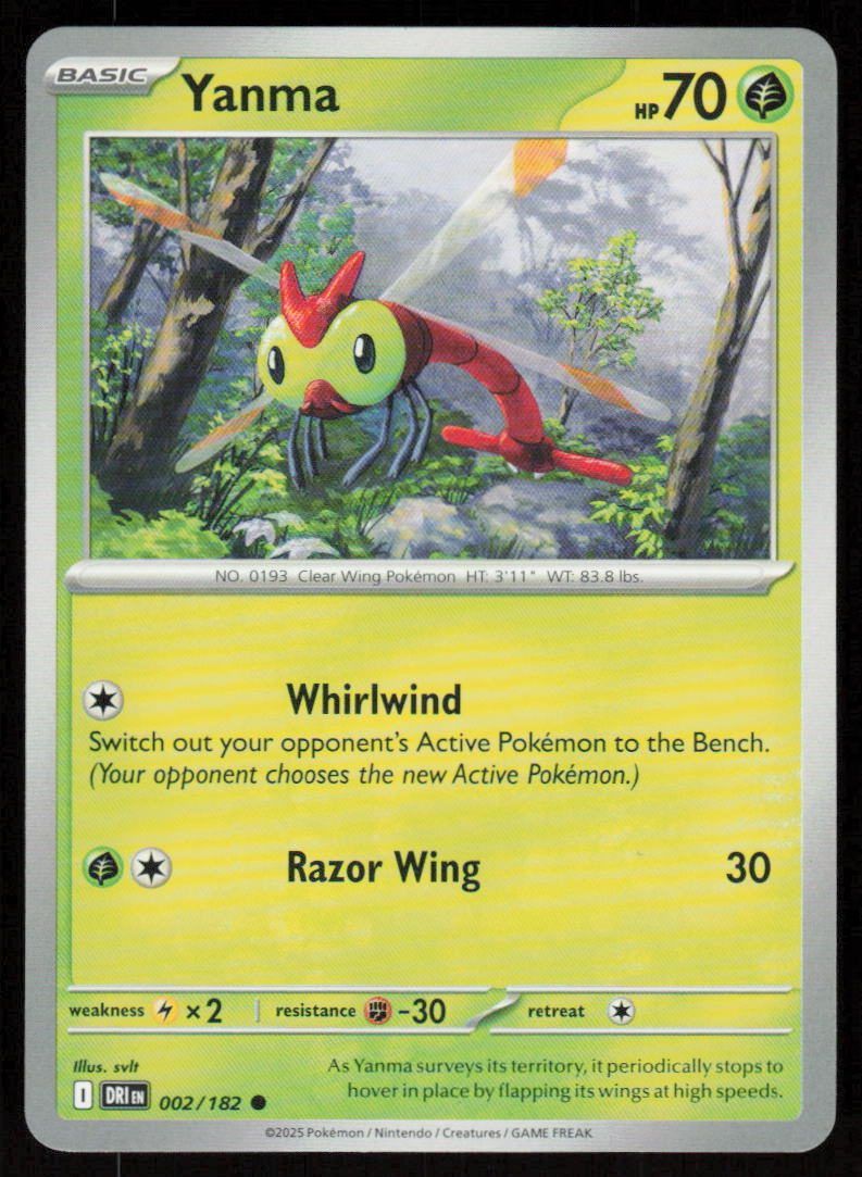 Yanma 002 182 Common SV10: Destined Rivals 002/182 NM