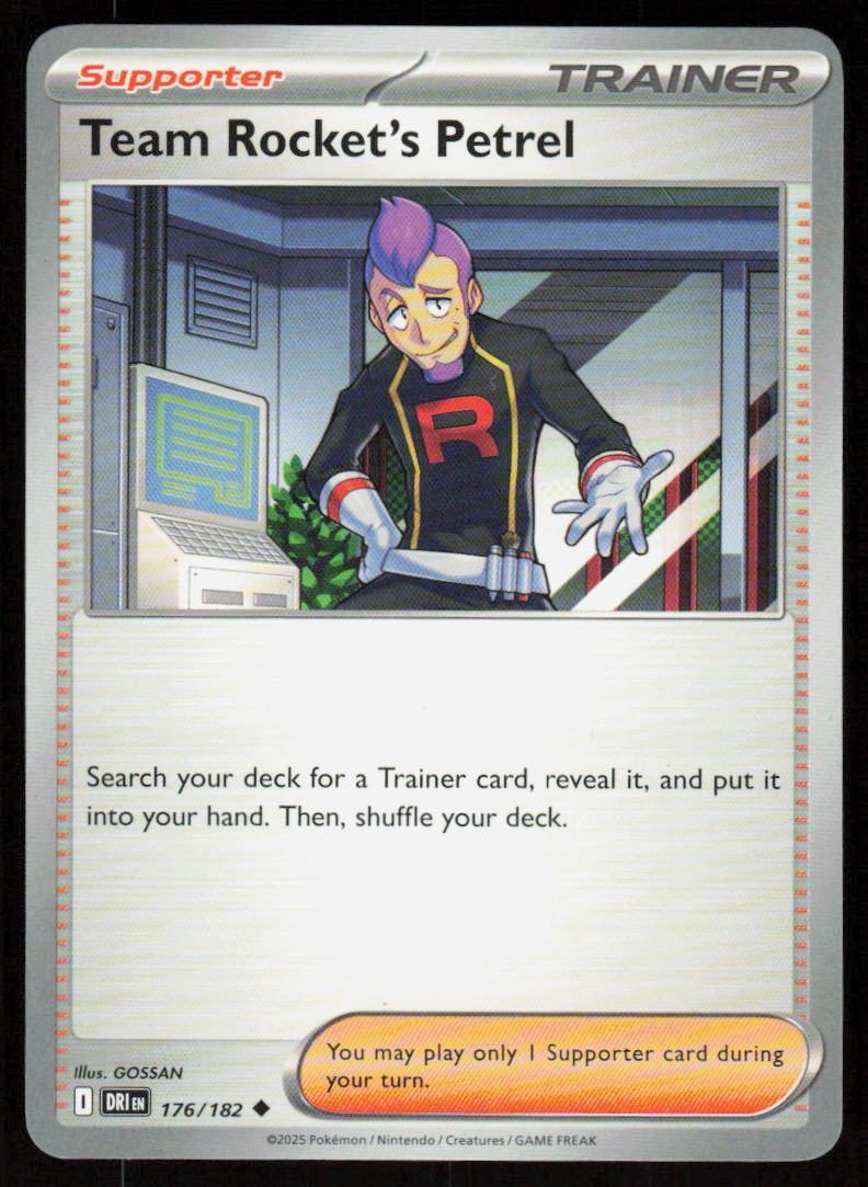 Team Rockets Petrel 176 182 Uncommon SV10: Destined Rivals 176/182 NM