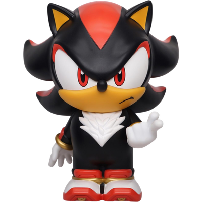 Sonic the Hedgehog - Shadow Figural PVC Money Bank - Mighty Toys Australia