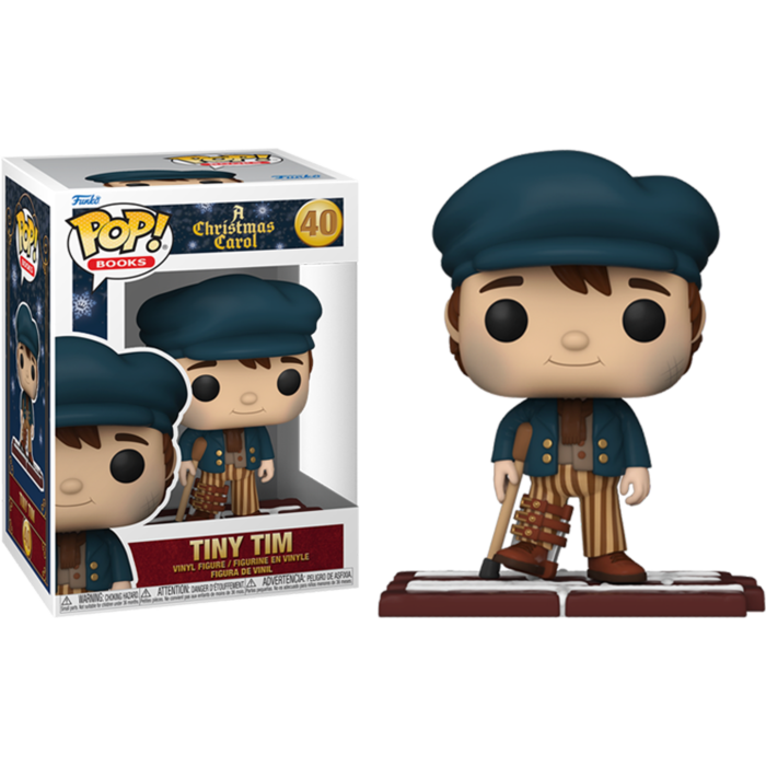 A Christmas Carol - Tiny Tim Pop! Vinyl Figure (Box Damaged) - Mighty Toys Australia