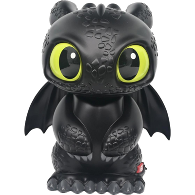 How to Train Your Dragon - Toothless Figural PVC Money Bank - Mighty Toys Australia