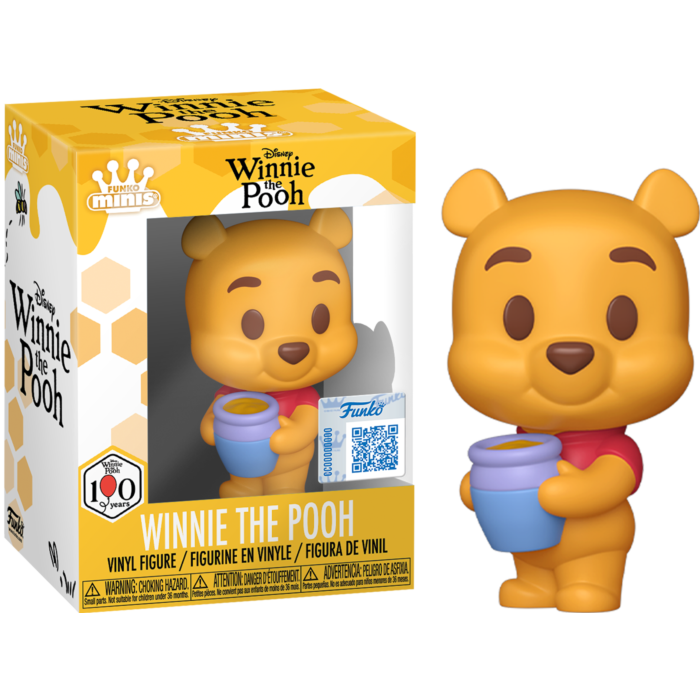 Winnie the Pooh - Funko Minis 3" Vinyl Figure- Winnie the Pooh - Mighty Toys Australia