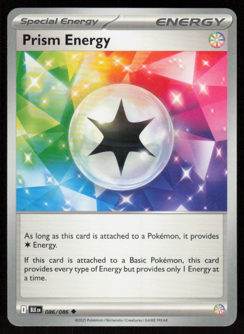 Prism Energy Uncommon SV: Black Bolt 086/086 NM