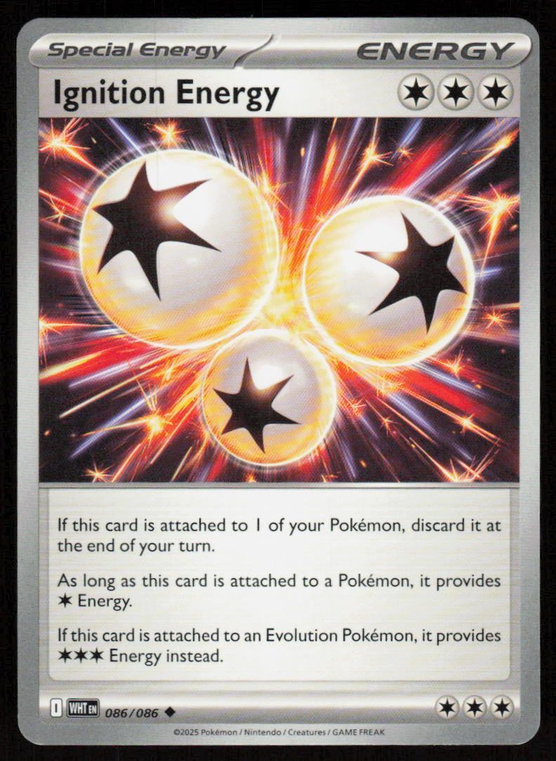 Ignition Energy Uncommon SV: White Flare 086/086 NM