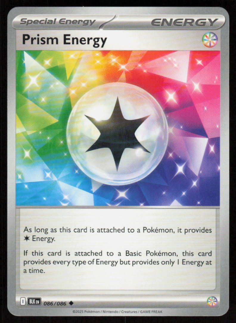Prism Energy Uncommon SV: Black Bolt 086/086 NM