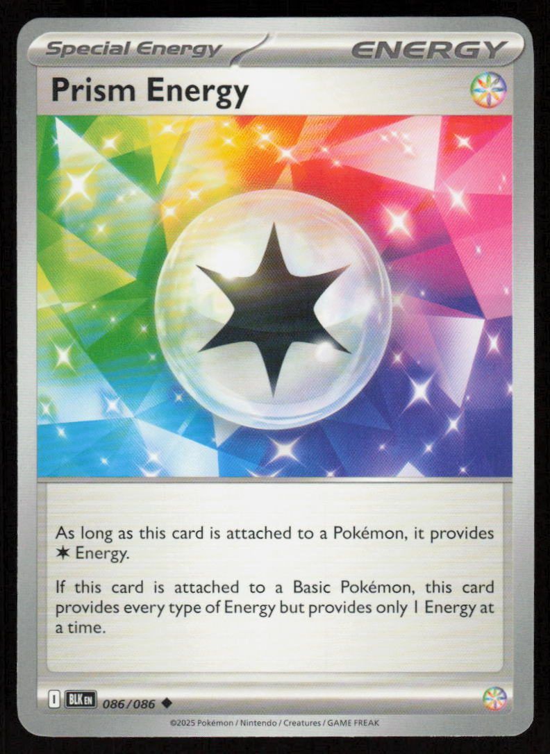 Prism Energy Uncommon SV: Black Bolt 086/086 NM