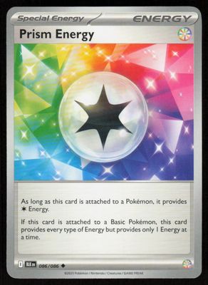 Prism Energy Uncommon SV: Black Bolt 086/086 NM