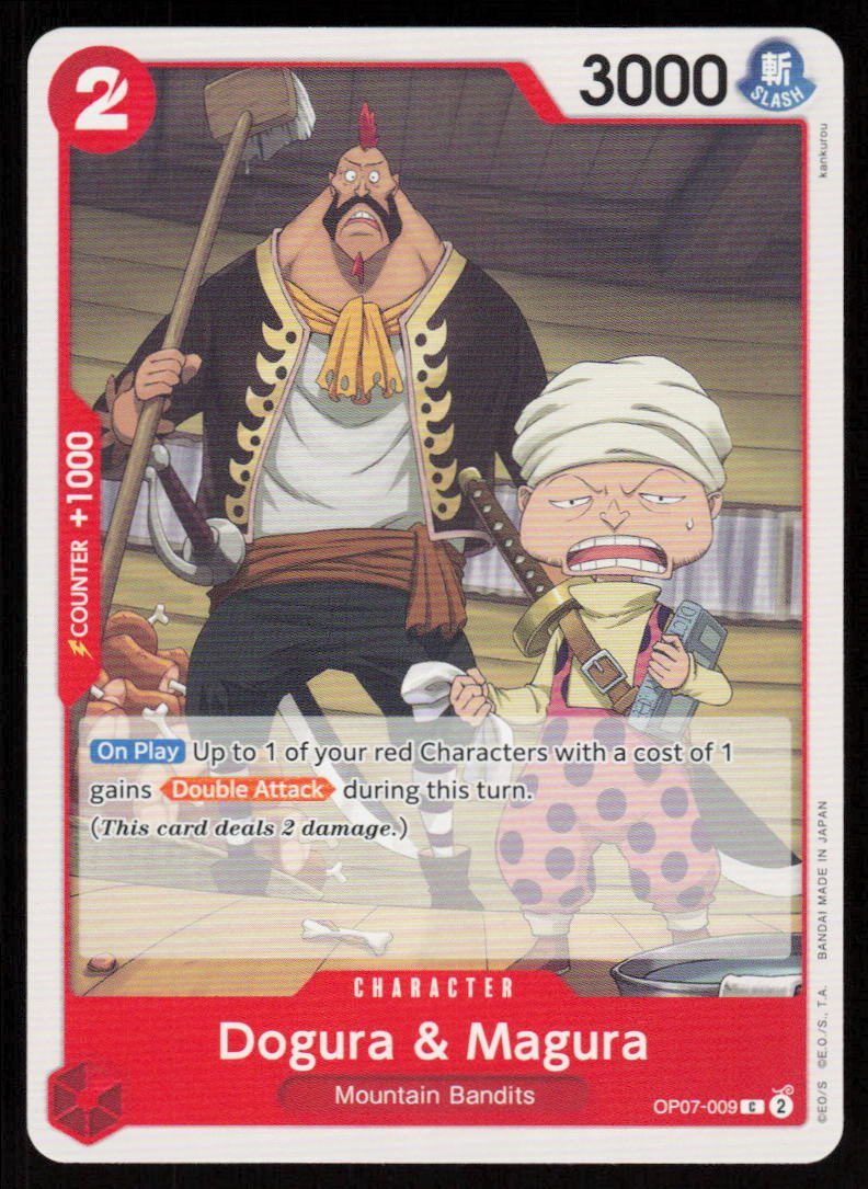 Dogura &amp; Magura C 500 Years in the Future OP07-009 NM