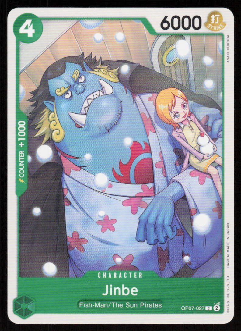 Jinbe (027) C 500 Years in the Future OP07-027 NM