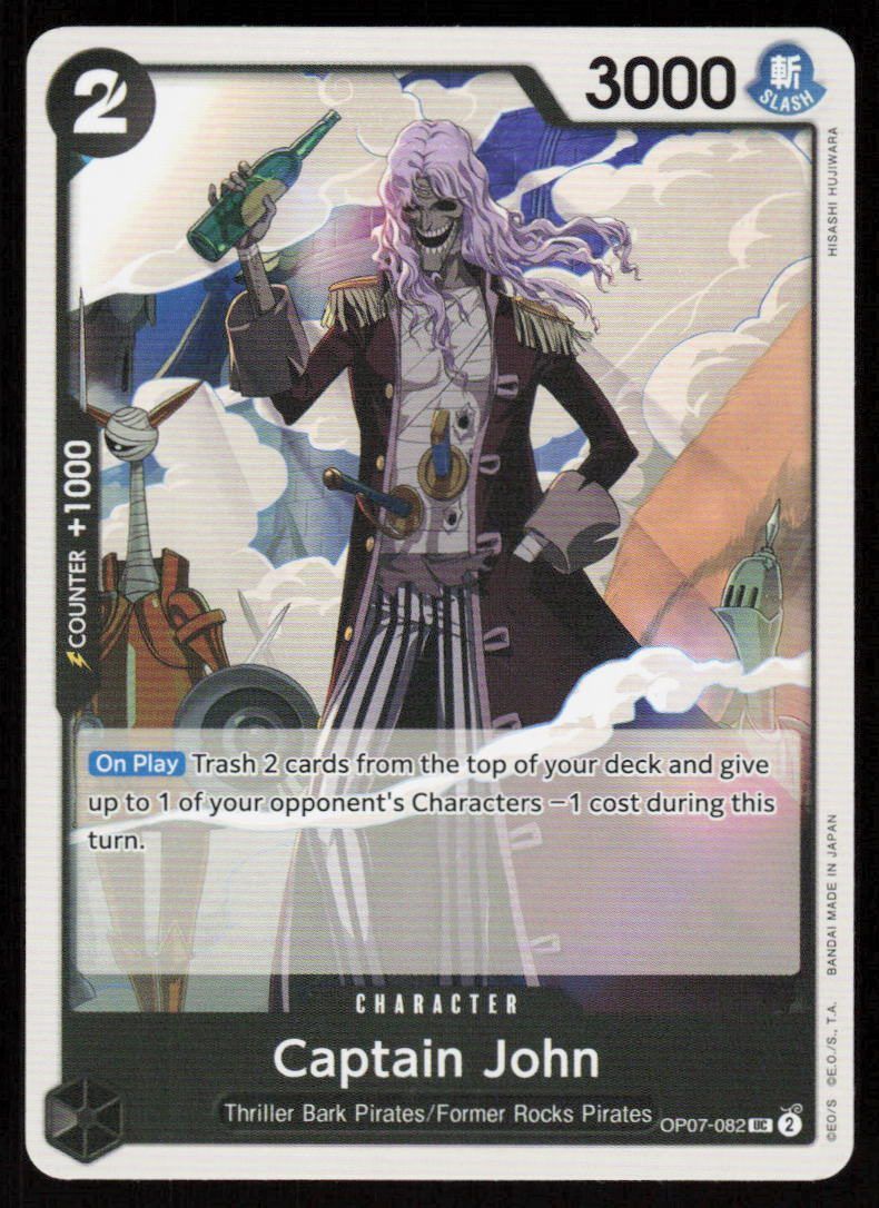 Captain John UC 500 Years in the Future OP07-082 NM