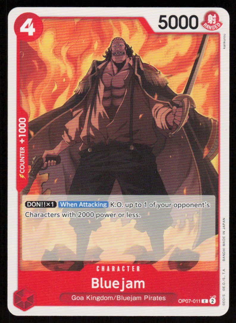 Bluejam C 500 Years in the Future OP07-011 NM