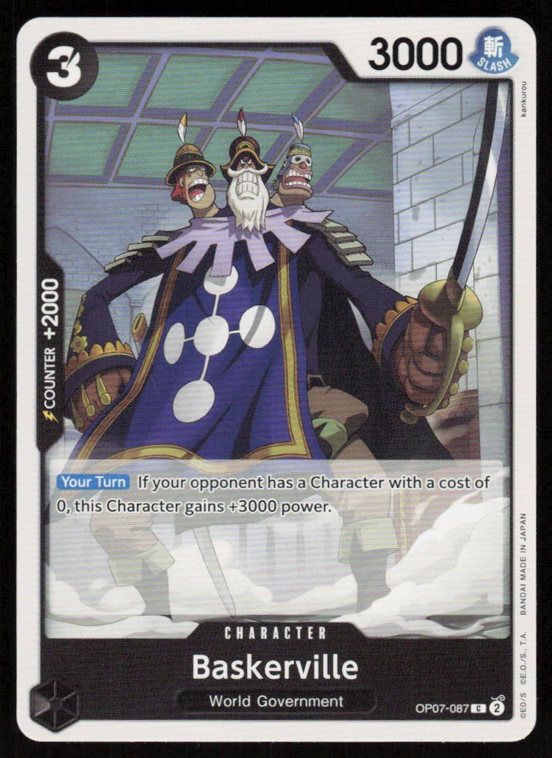 Baskerville C 500 Years in the Future OP07-087 NM