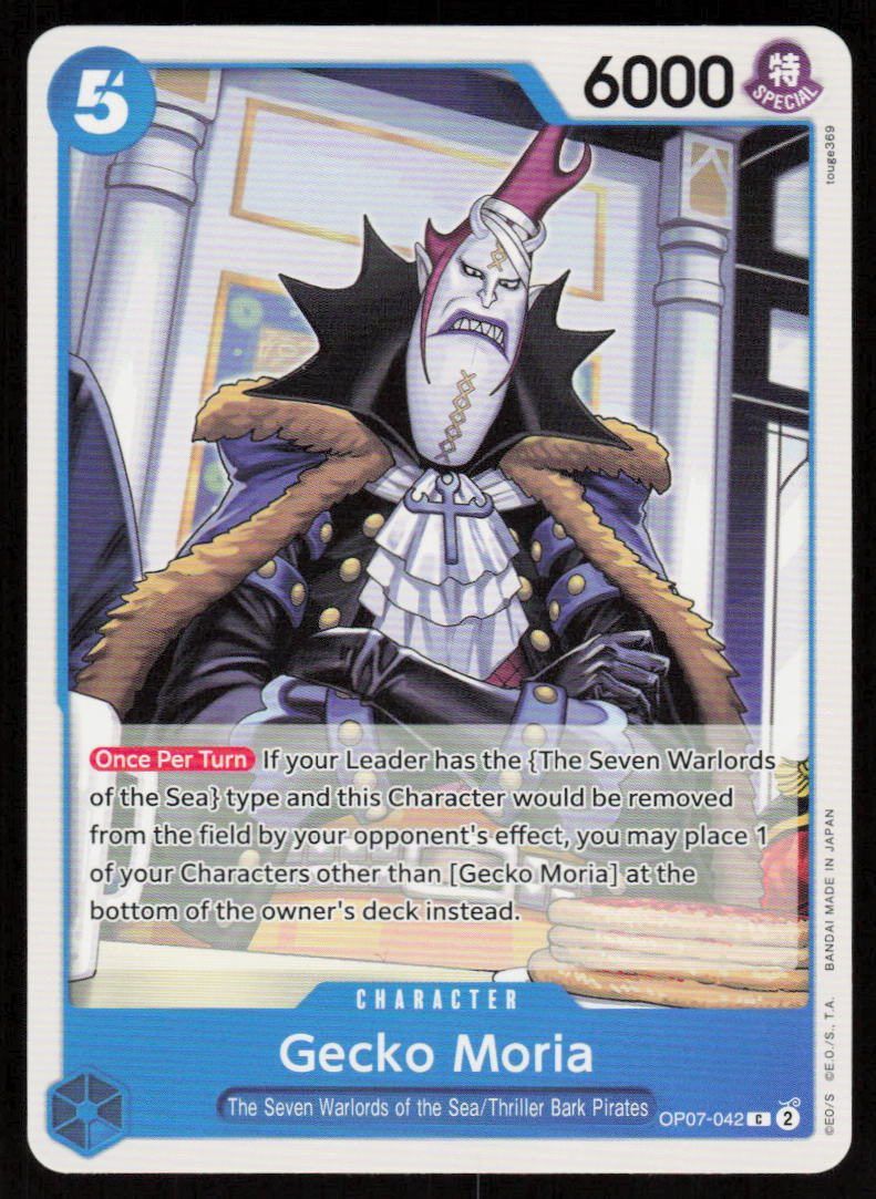 Gecko Moria R Romance Dawn OP01-068 NM