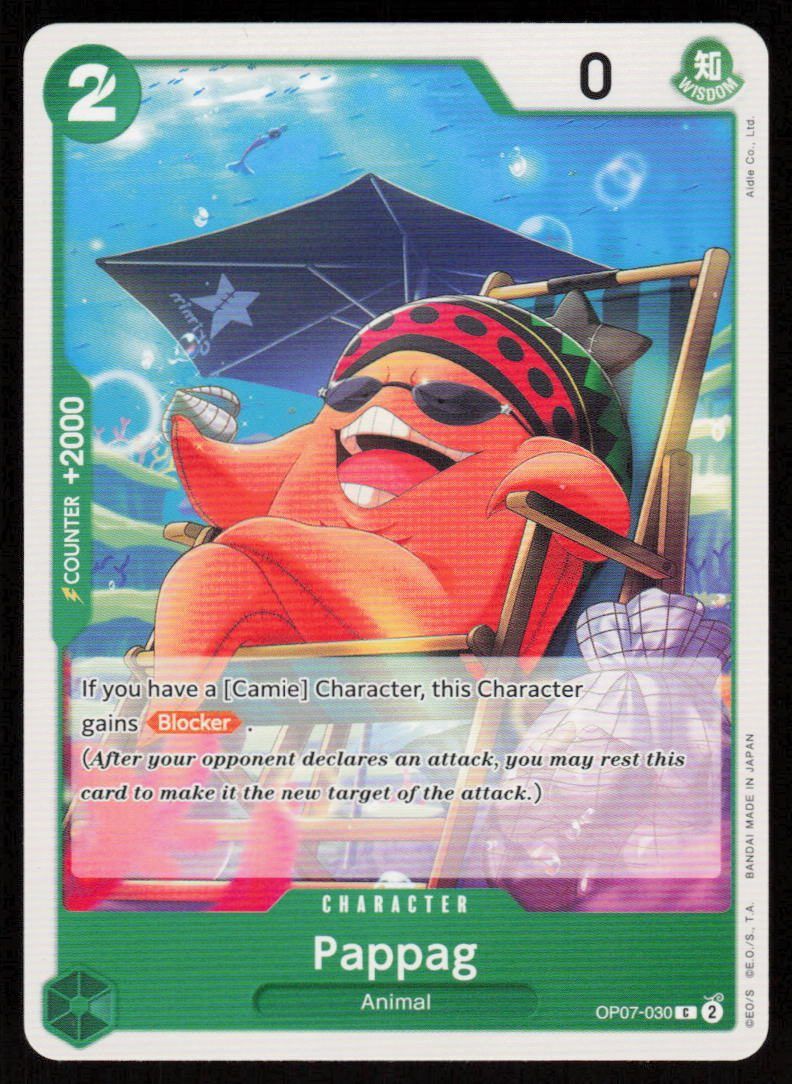 Pappag C 500 Years in the Future OP07-030 NM