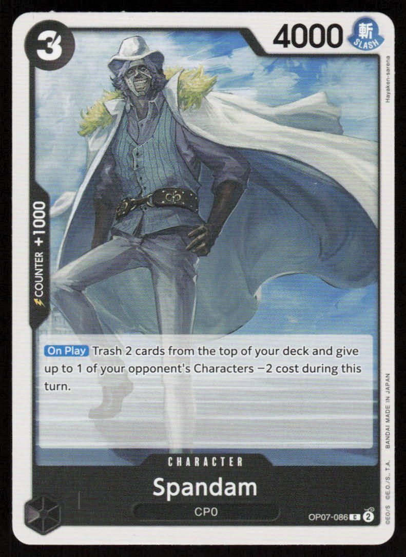 Spandam C 500 Years in the Future OP07-086 NM