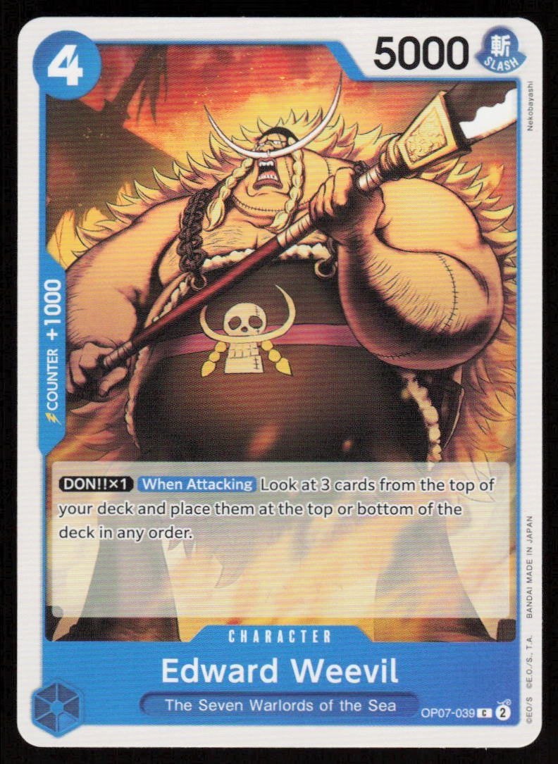 Edward Weevil C 500 Years in the Future OP07-039 NM