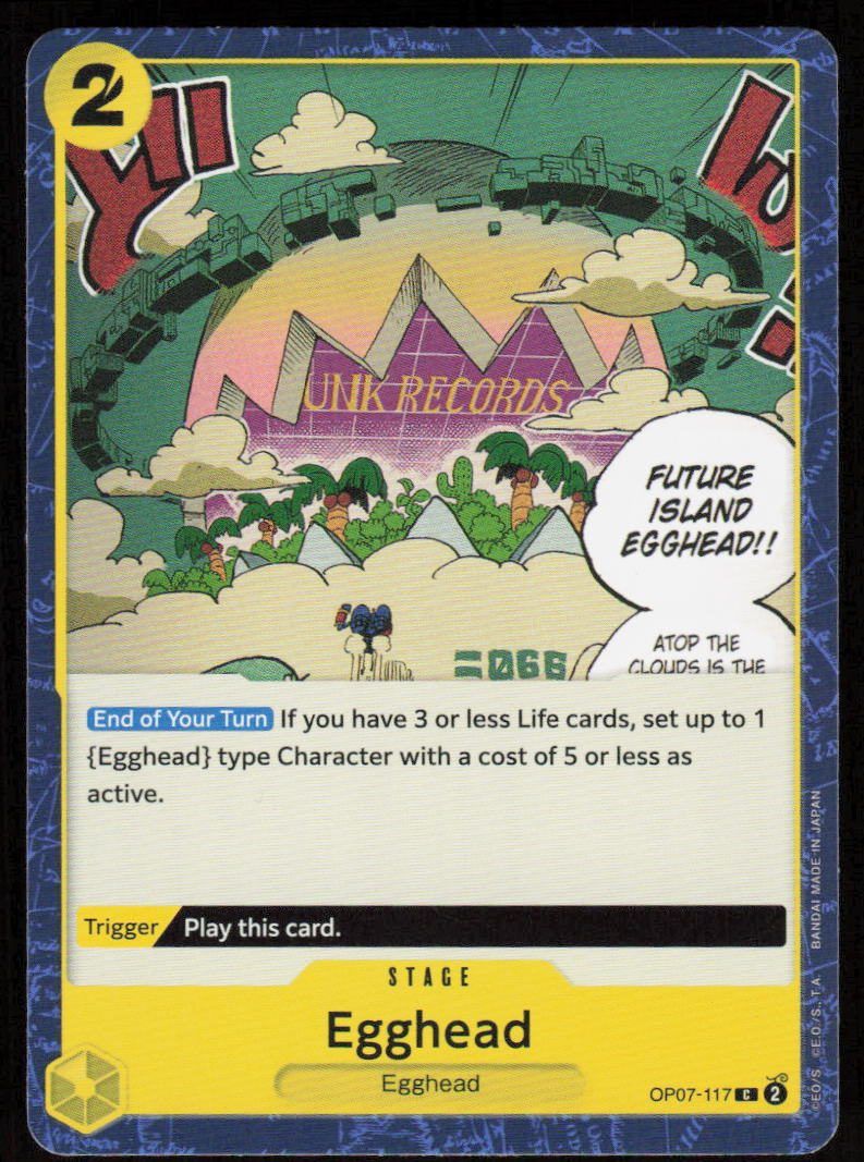 Egghead C 500 Years in the Future OP07-117 NM
