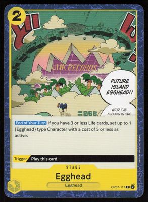 Egghead C 500 Years in the Future OP07-117 NM