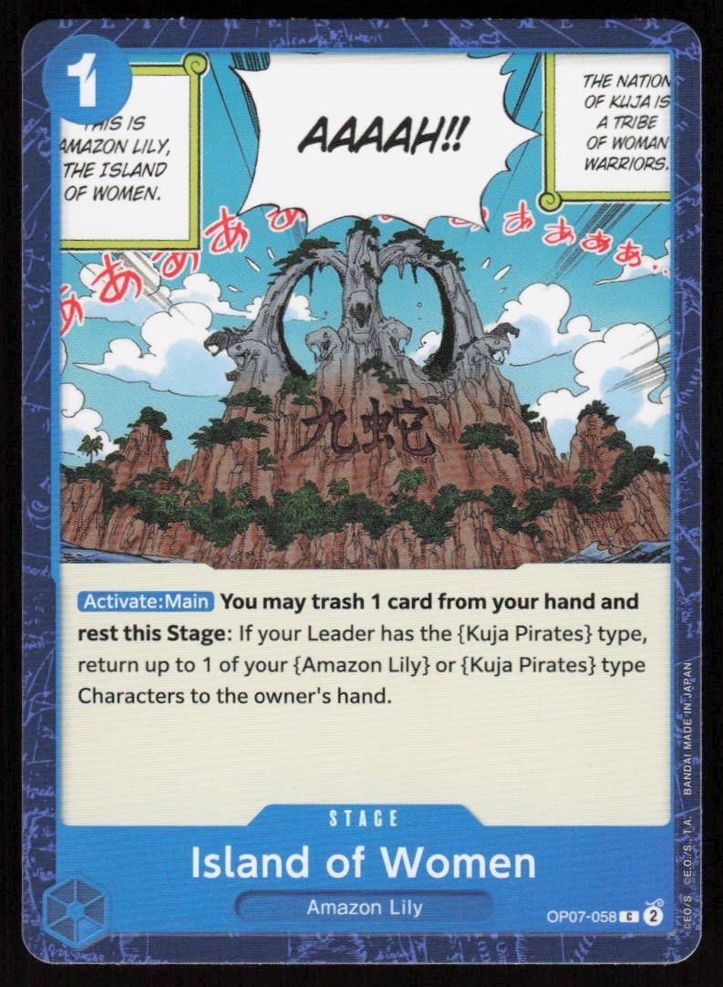 Island of Women C 500 Years in the Future OP07-058 NM