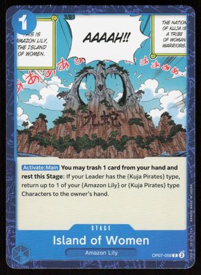 Island of Women C 500 Years in the Future OP07-058 NM