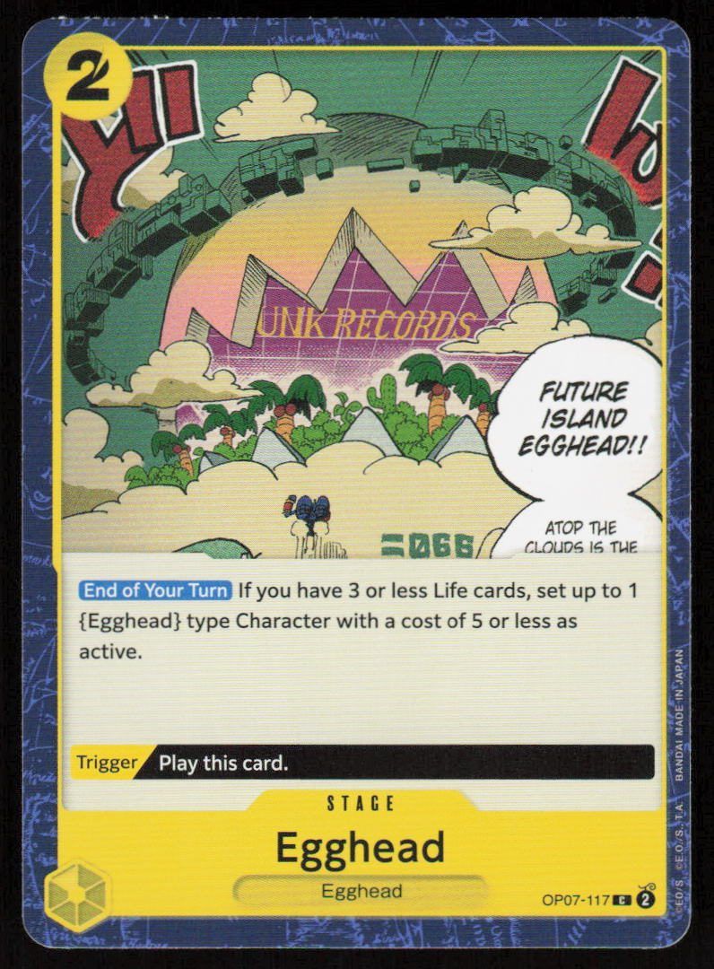 Egghead C 500 Years in the Future OP07-117 NM