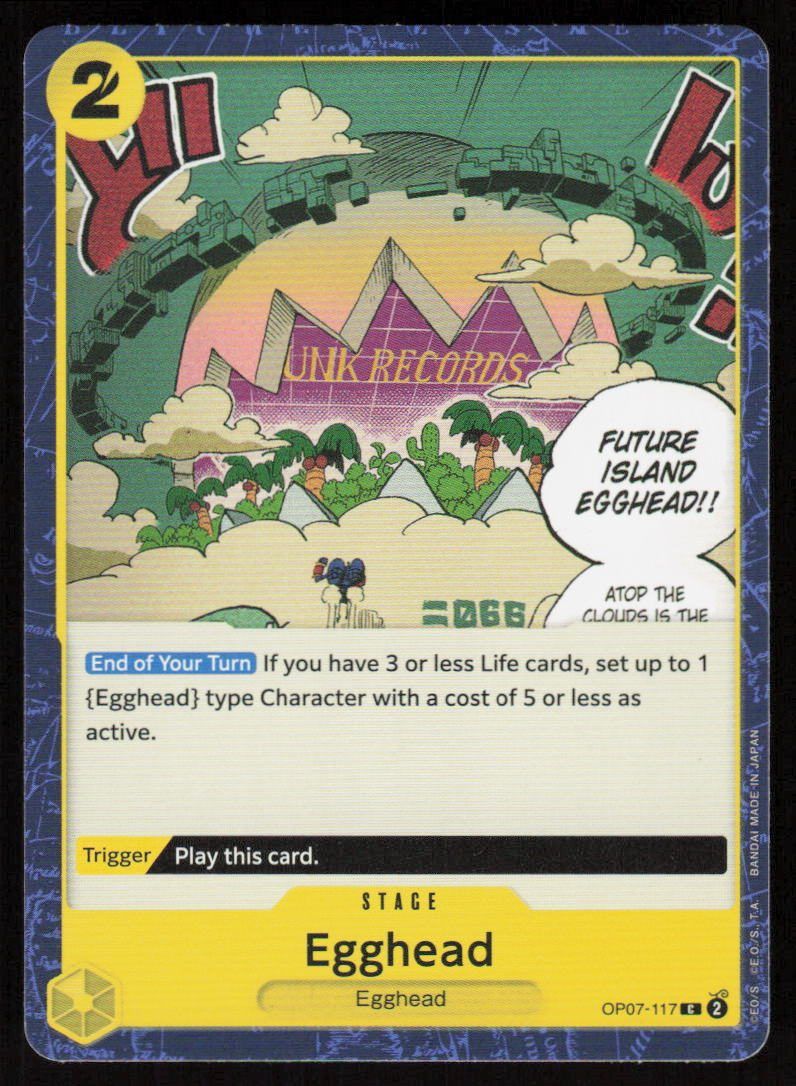Egghead C 500 Years in the Future OP07-117 NM