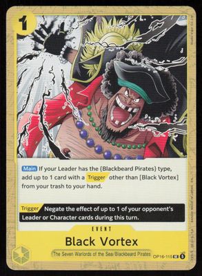 Black Vortex UC The Time of Battle OP16-115 NM