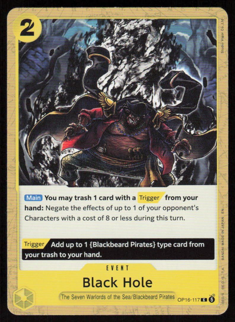 Black Hole C The Time of Battle OP16-117 NM