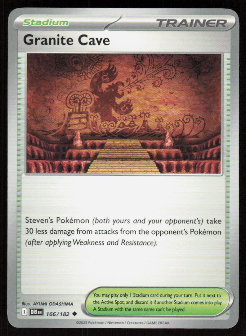 Granite Cave Uncommon SV10: Destined Rivals 166/182 NM