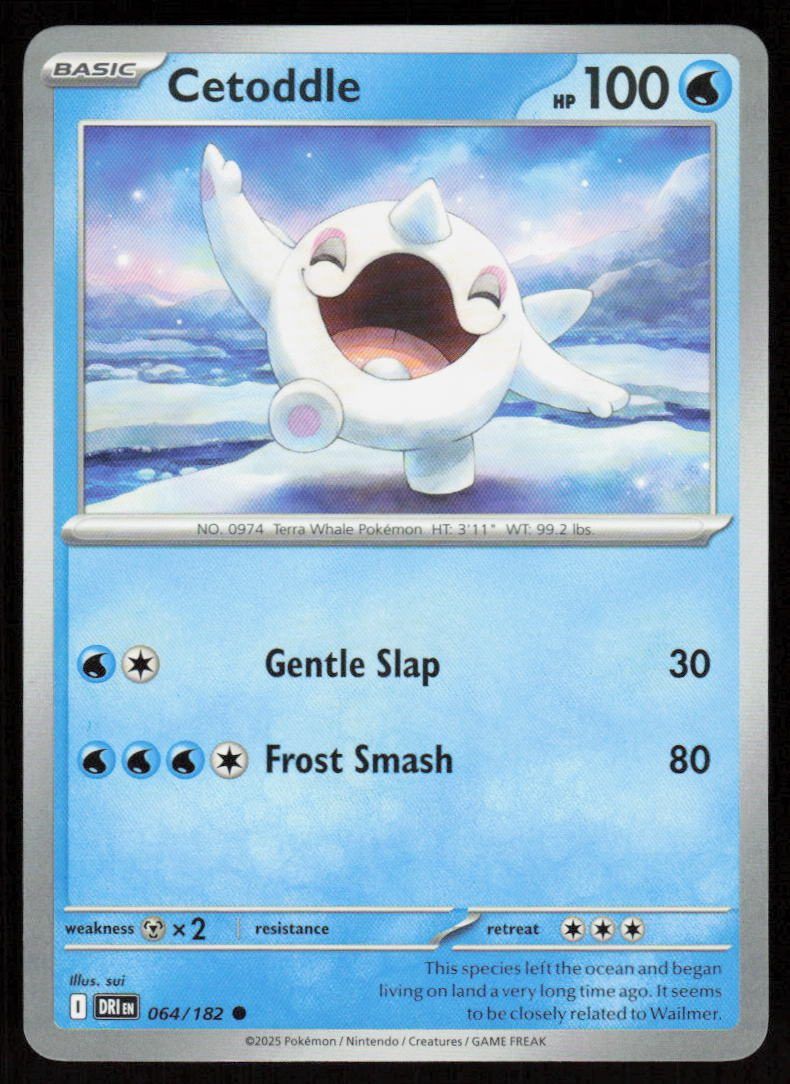 Cetoddle Common SV10: Destined Rivals 064/182 NM