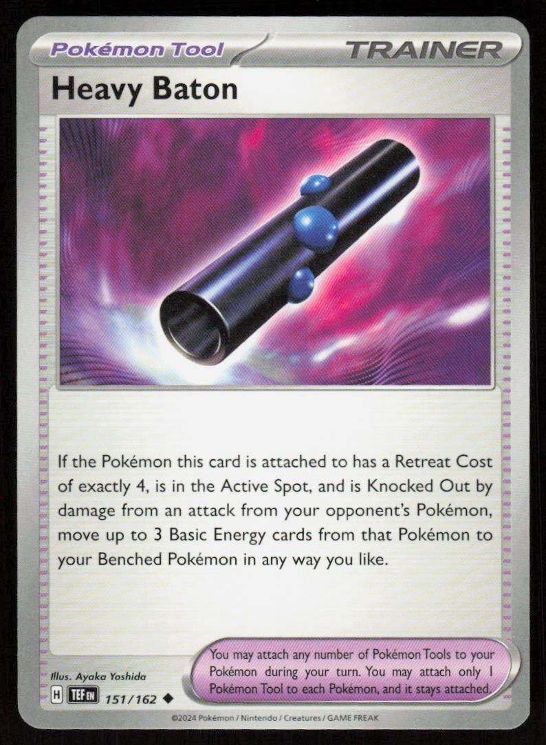 Heavy Baton Uncommon SV05: Temporal Forces 151/162 NM