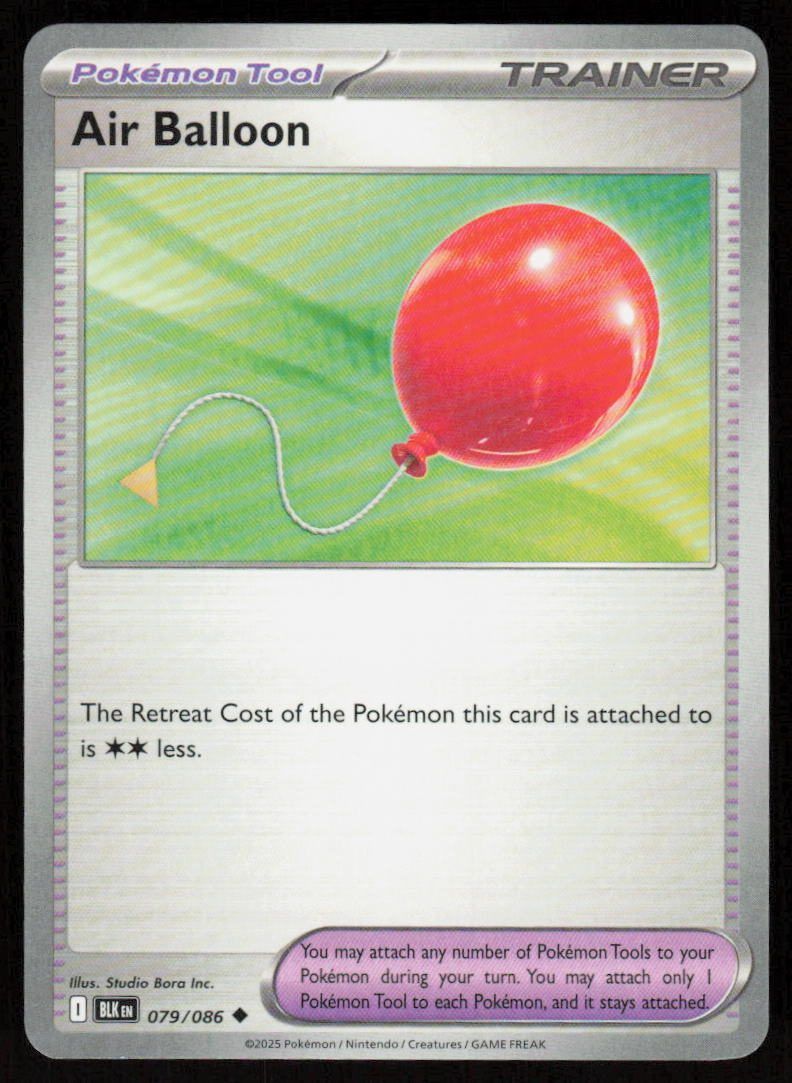 Air Balloon Uncommon SV: Black Bolt 079/086 NM