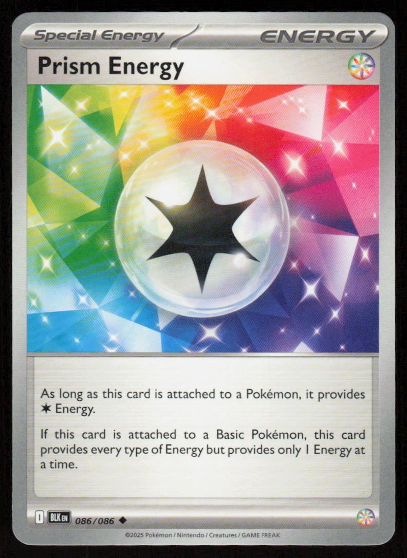 Prism Energy Uncommon SV: Black Bolt 086/086 NM