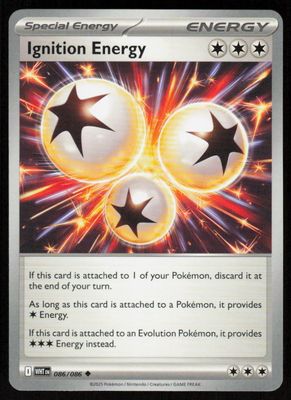 Ignition Energy Uncommon SV: White Flare 086/086 NM