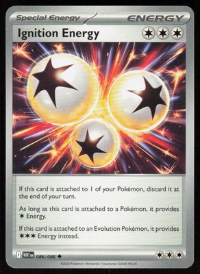 Ignition Energy Uncommon SV: White Flare 086/086 NM
