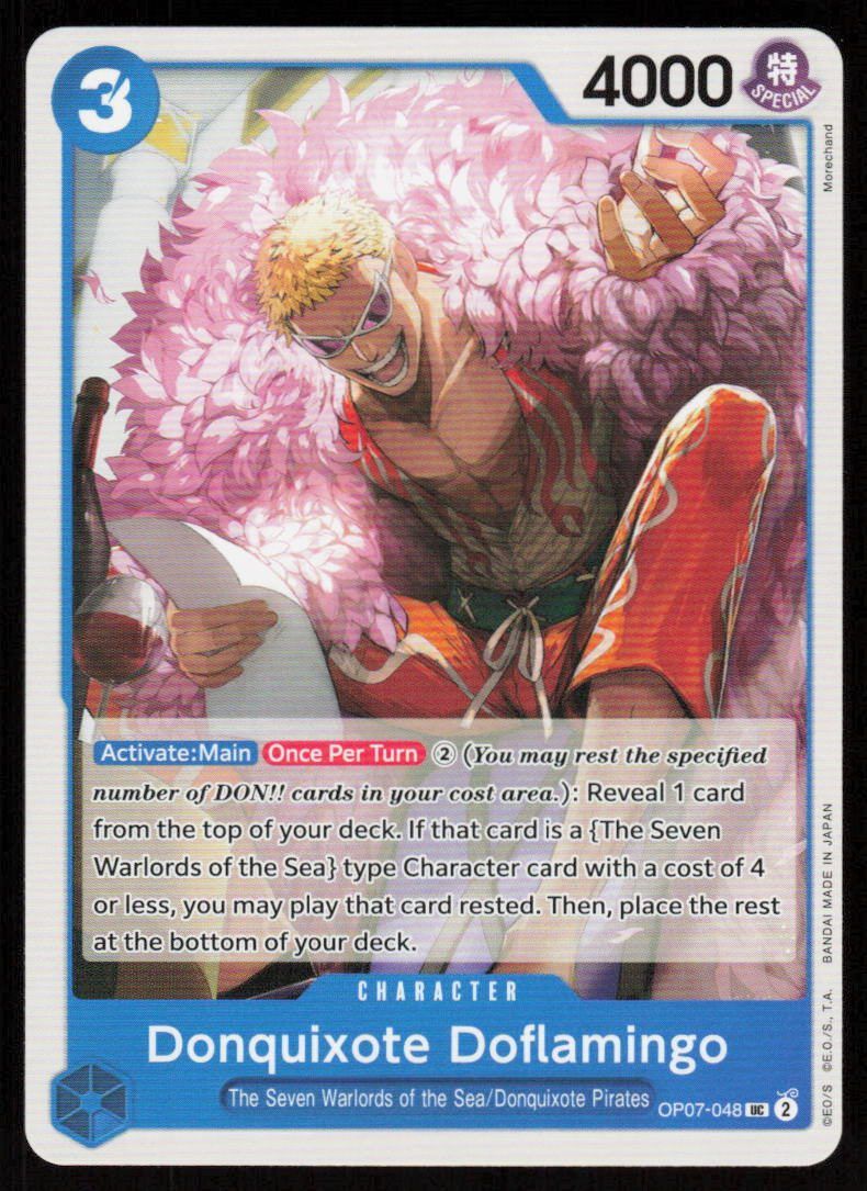 Donquixote Doflamingo UC 500 Years in the Future OP07-048 NM