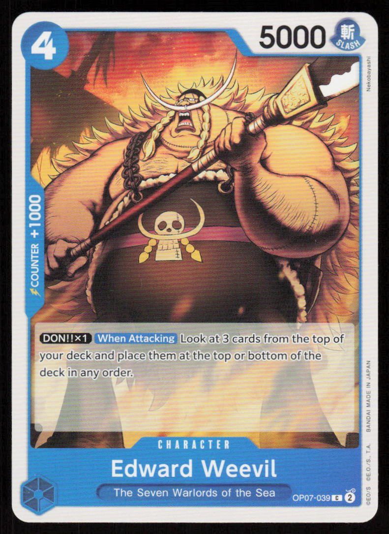 Edward Weevil C 500 Years in the Future OP07-039 NM