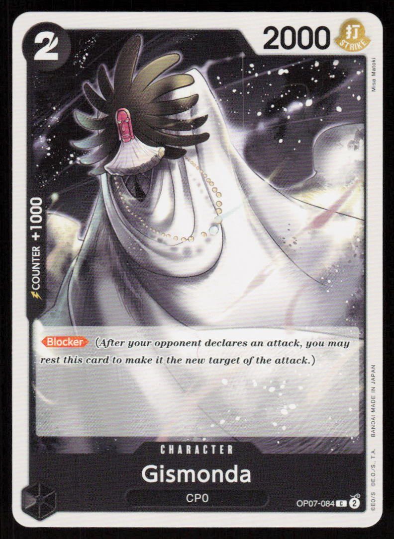 Gismonda C 500 Years in the Future OP07-084 NM