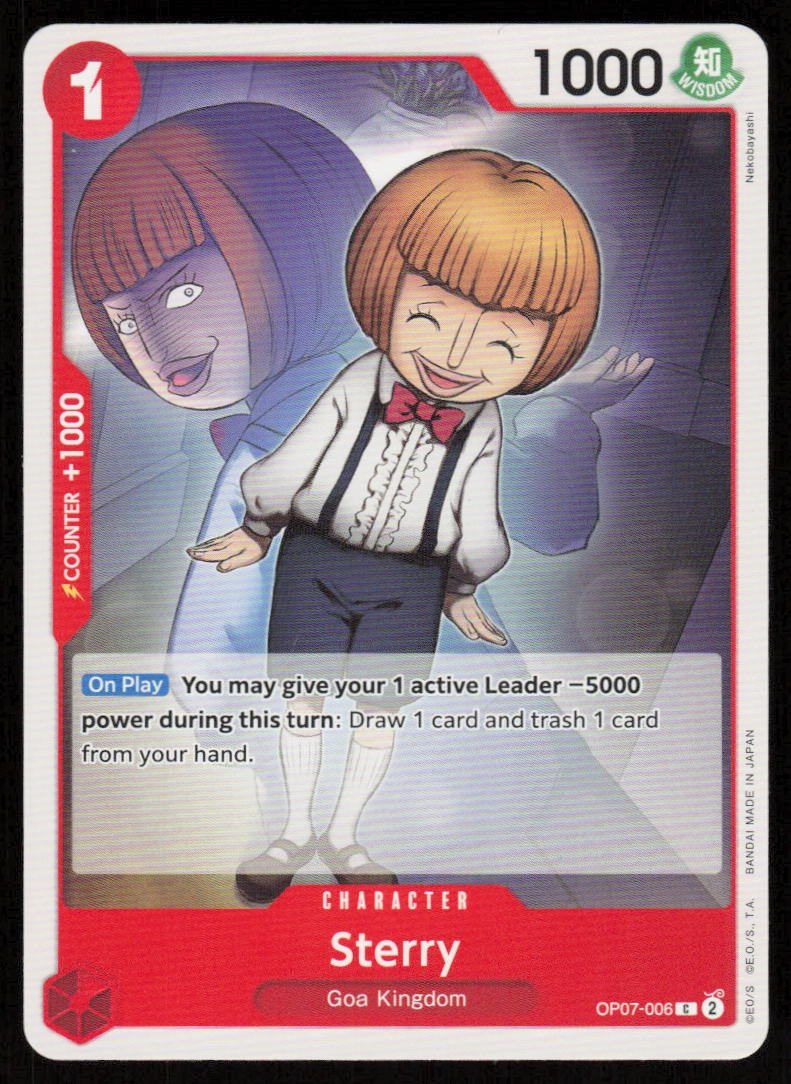 Sterry C 500 Years in the Future OP07-006 NM