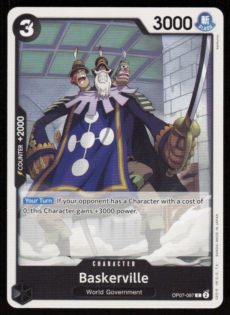 Baskerville C 500 Years in the Future OP07-087 NM