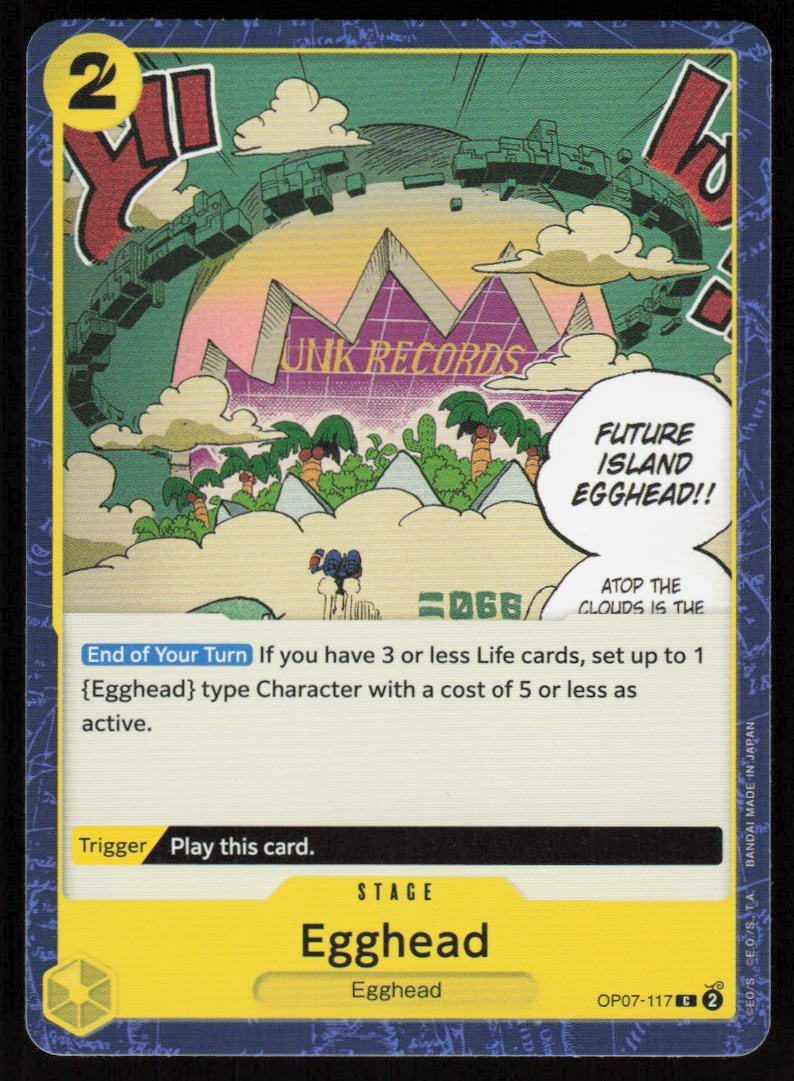 Egghead C 500 Years in the Future OP07-117 NM