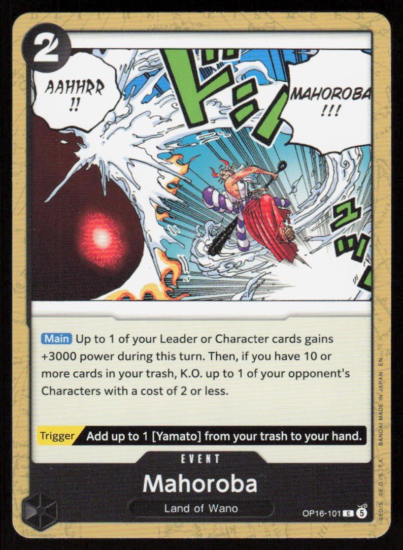 Mahoroba C The Time of Battle OP16-101 NM