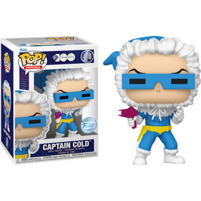 The Flash - Captain Cold Warner Bros 100th Anniversary Pop! Vinyl Figure - Mighty Toys Australia