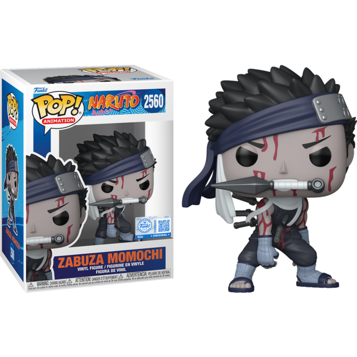 Pre-Order: Naruto - Zabuza Momochi (Bloody) Pop! Vinyl Figure - Mighty Toys Australia