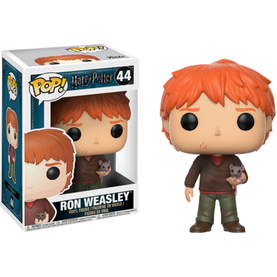 Harry Potter - Ron with Scabbers Pop! Vinyl Figure PRE-ORDER - Harry Potter - Ron with Scabbers Pop! Vinyl Figure - Mighty Toys Australia