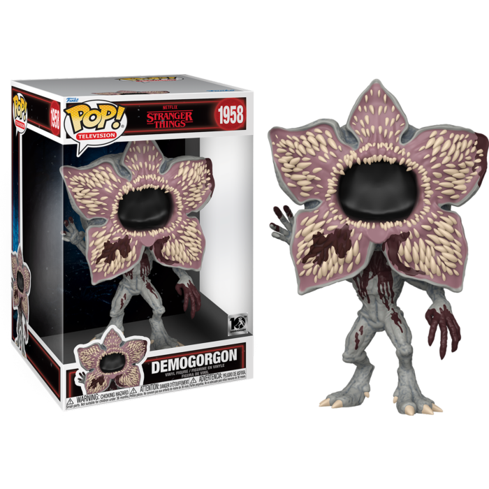 Pre-Order - Stranger Things - Demogorgon Jumbo 10" Pop! Vinyl Figure - Mighty Toys Australia