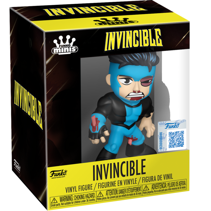 Pre-Order - Invincible - Funko Minis 3" Vinyl Figure- Invincible (Battle Damaged) - Mighty Toys Australia