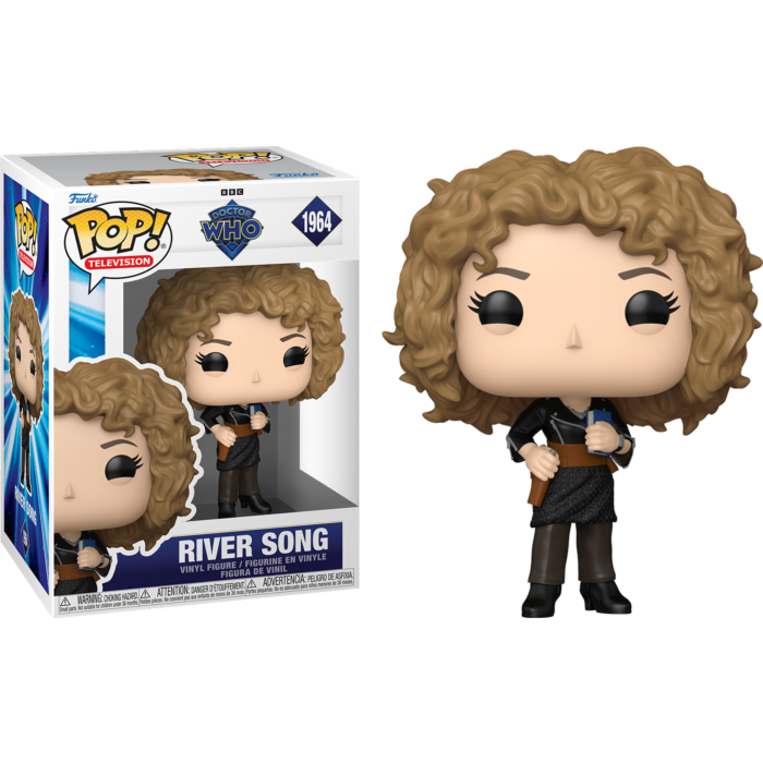 Pre-Order - Doctor Who - River Song with Blue Diary Pop! Vinyl Figure - Mighty Toys Australia