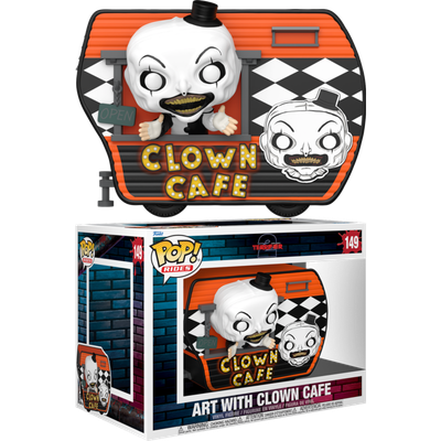 Terrifer 2 - Art with Clown Café Deluxe Pop! Rides Vinyl Figure - Mighty Toys Australia